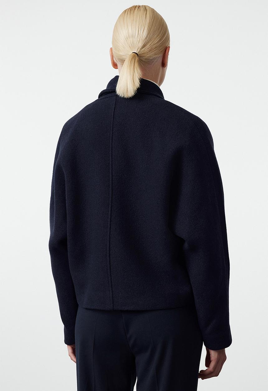 Trendyol - Regular wool coat - navy blue