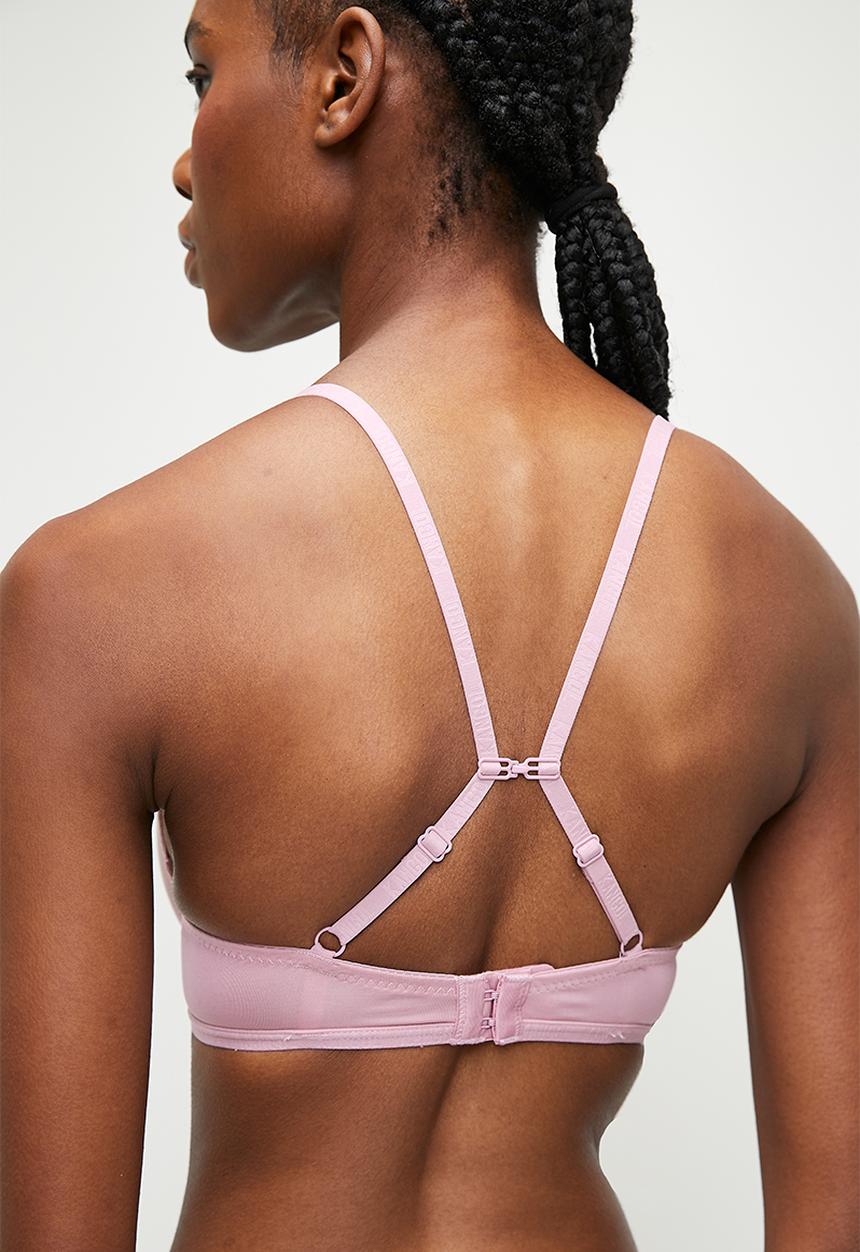 KANGOL - 3 Pack T-shirt bra - mocca/off white/pink