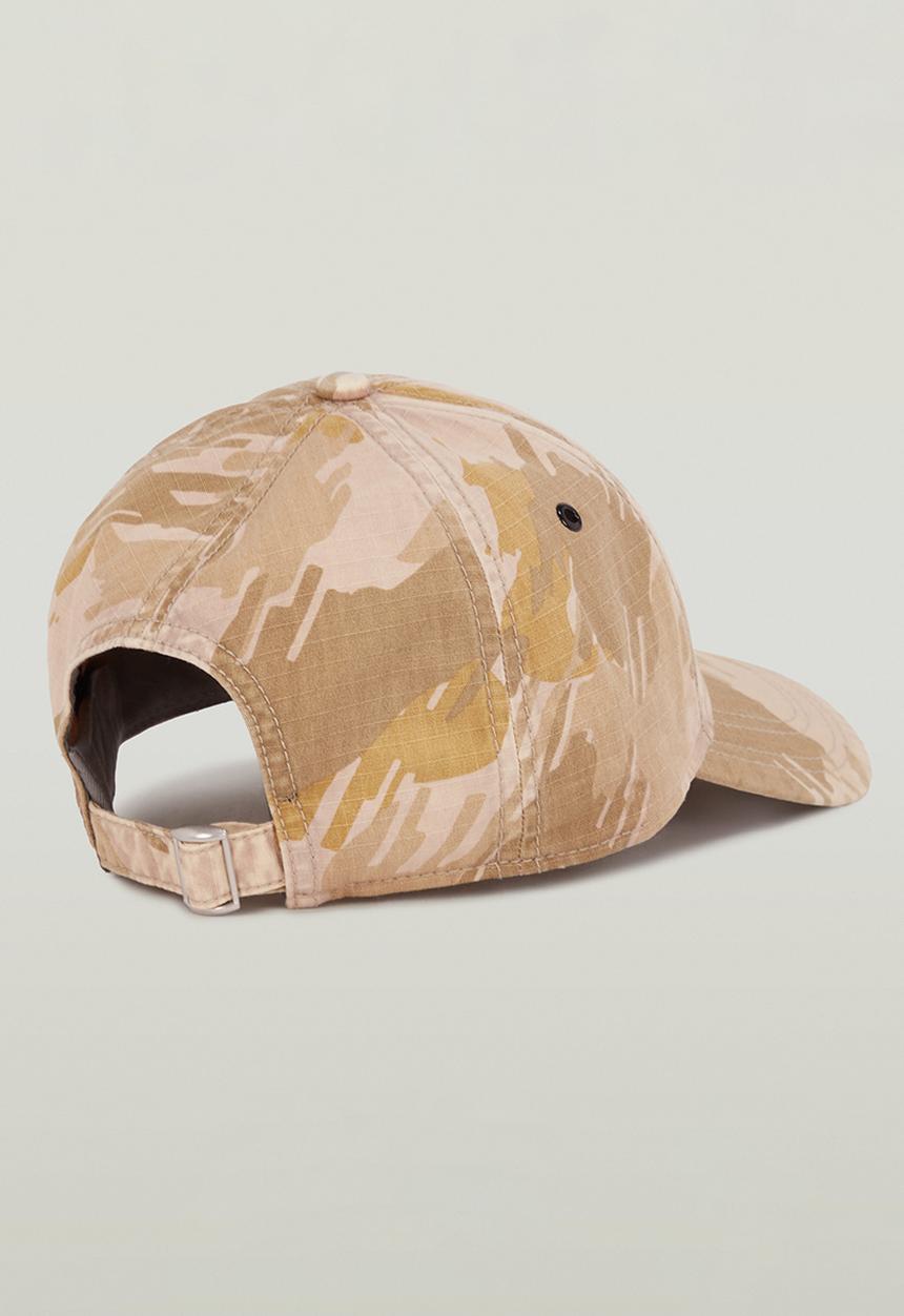 G-STAR - Originals Baseball Cap - Dk Brick Gd Glitch Beach Camo