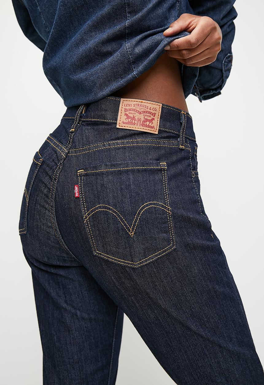 Levi’s® - Curvy Hirise Superskinny Cast Shadows Za