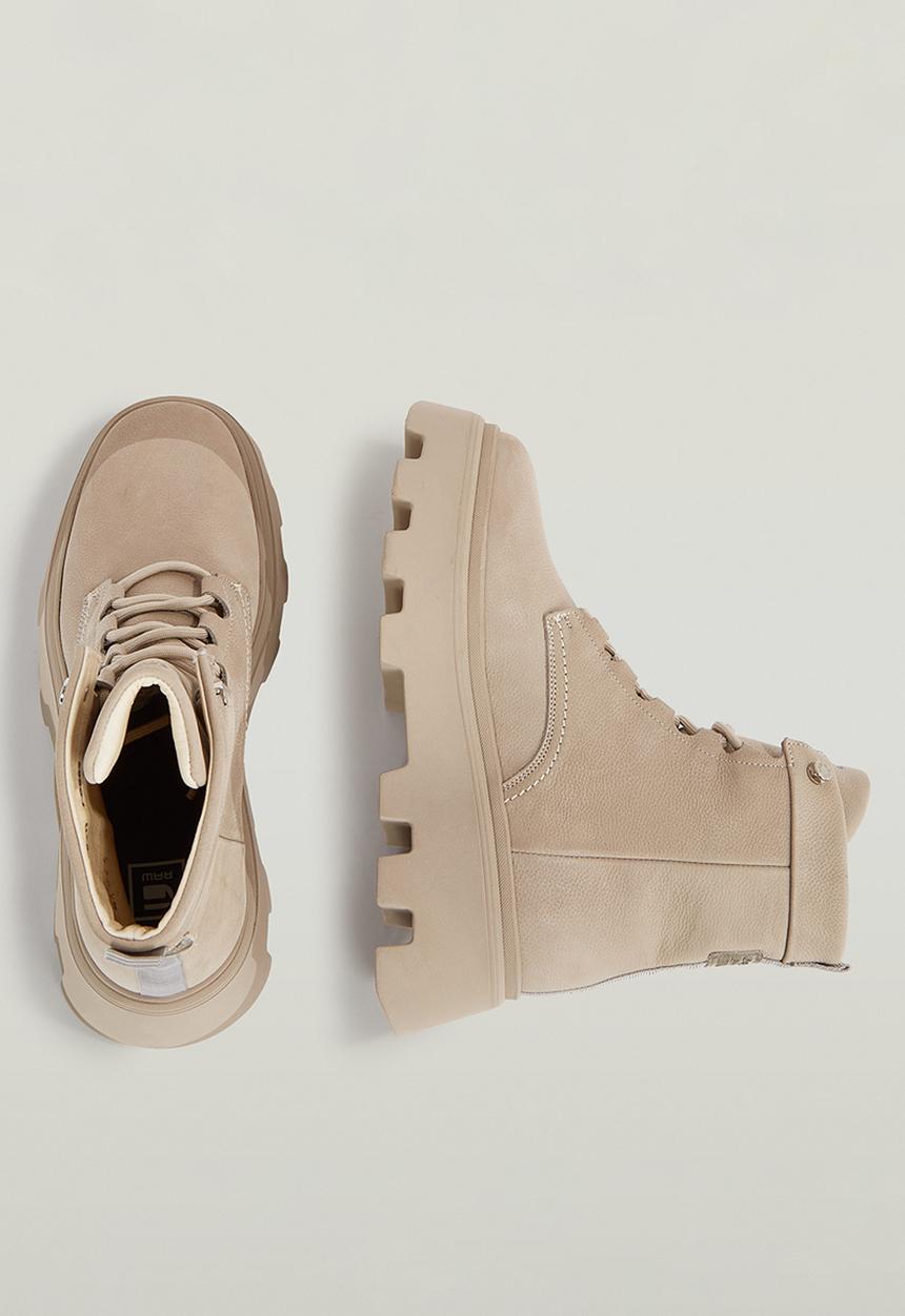 G-STAR - Kate ll lace-up mid w boot - sand leather