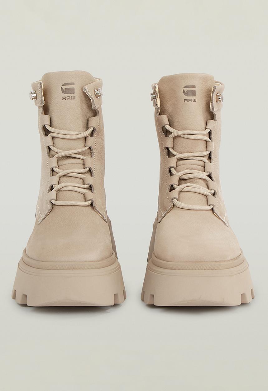 G-STAR - Kate ll lace-up mid w boot - sand leather