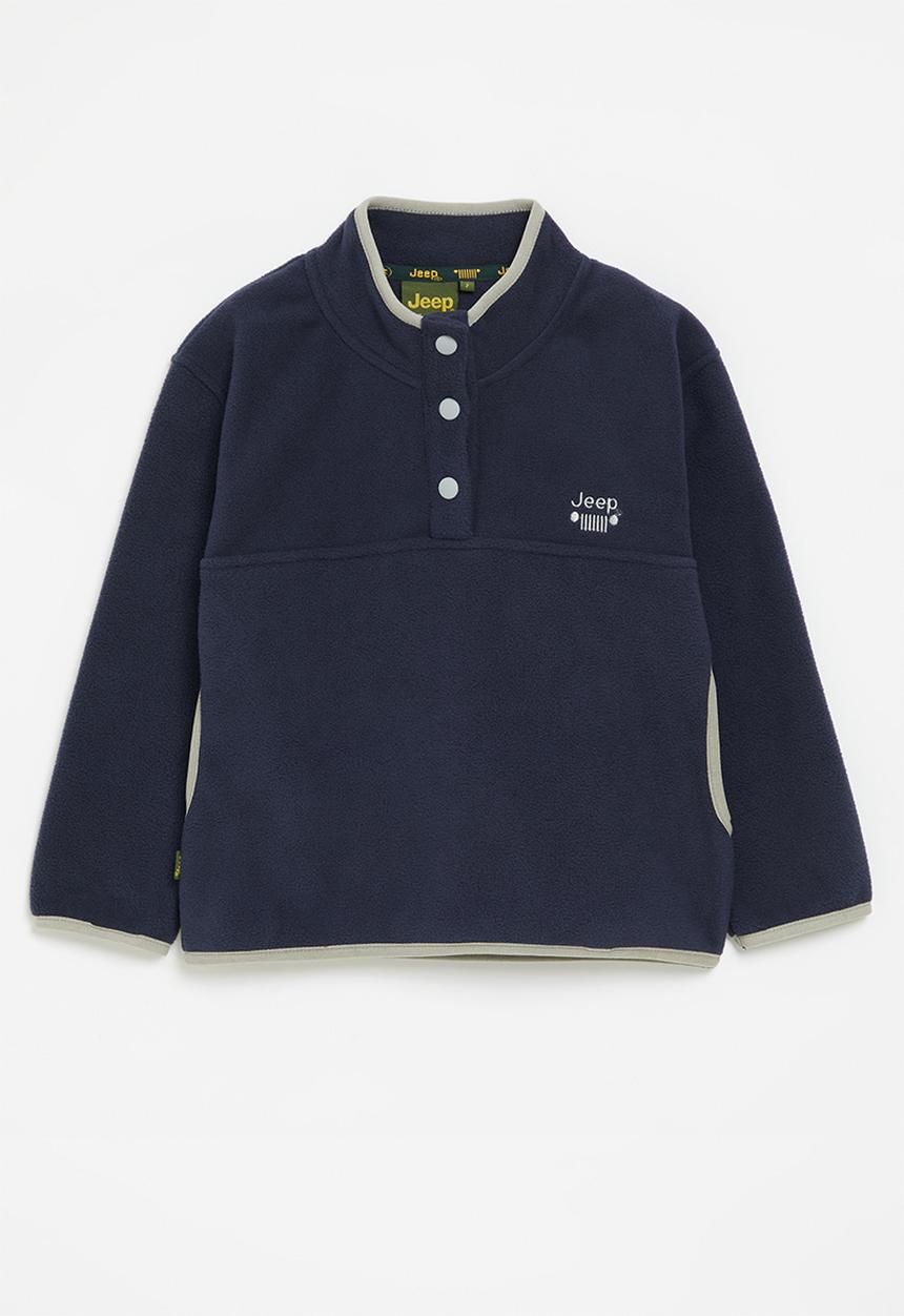 JEEP - Jeep micro fleece studded top - midnight blue