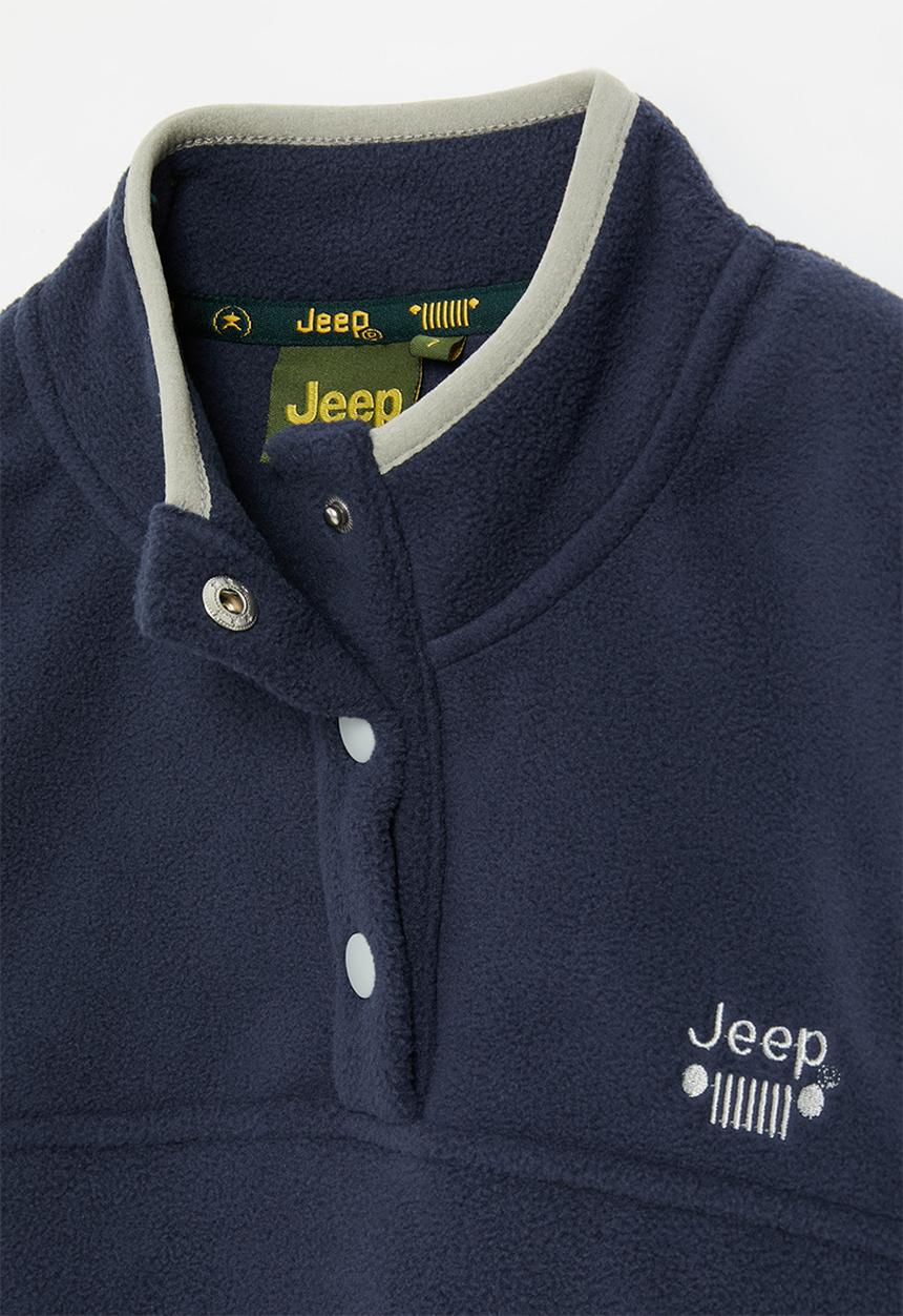 JEEP - Jeep micro fleece studded top - midnight blue