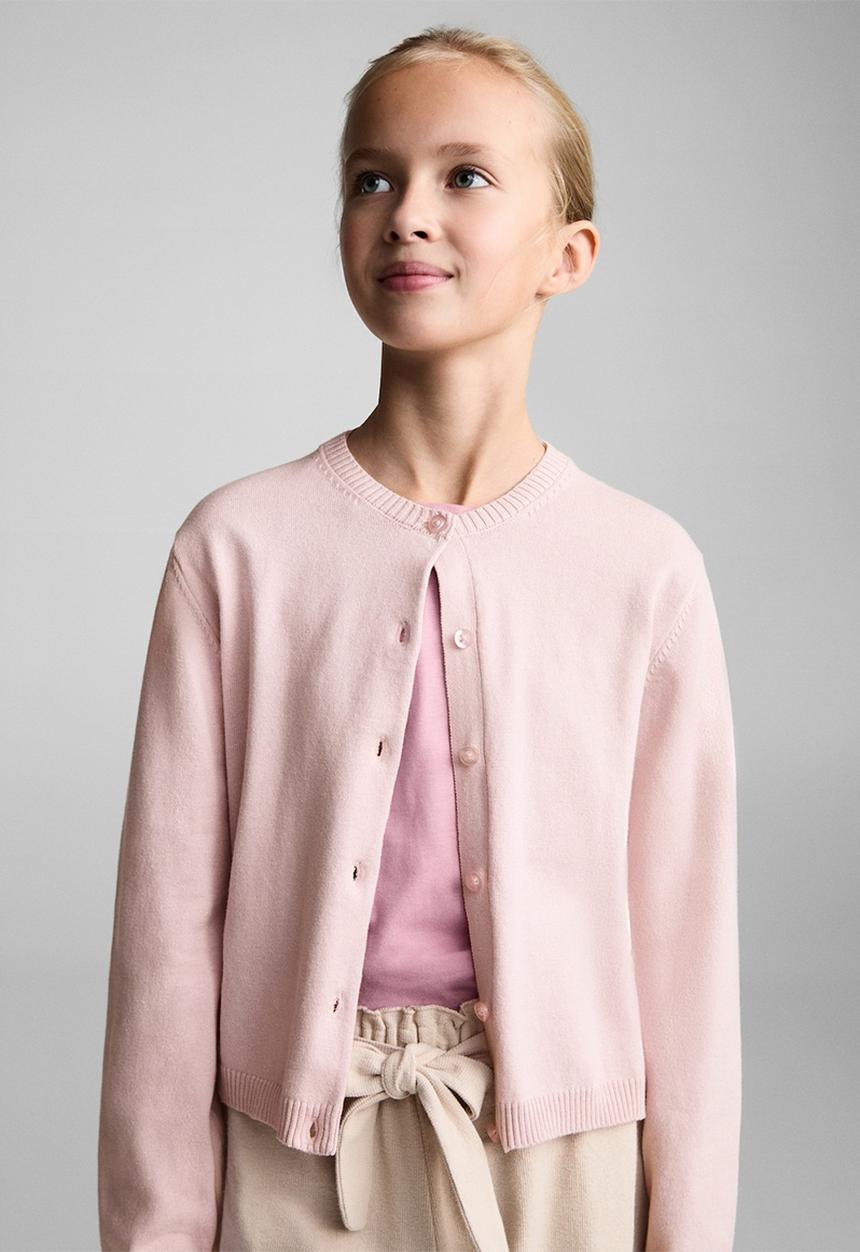 MANGO - Cardigan emma7 - light pastel pink