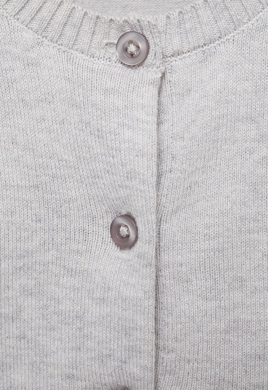 MANGO - Cardigan emma7 - light pastel grey