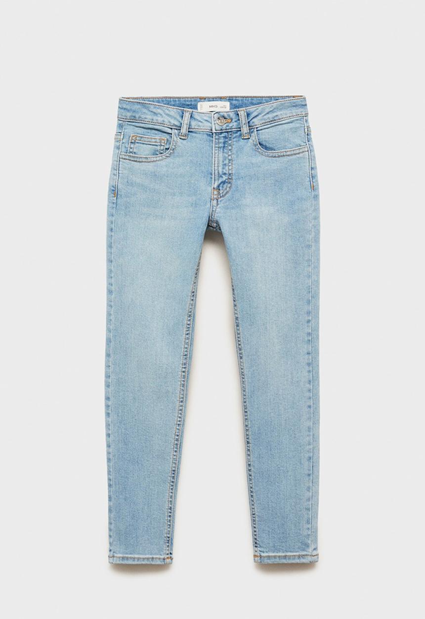 MANGO - Jeans slim - open blue