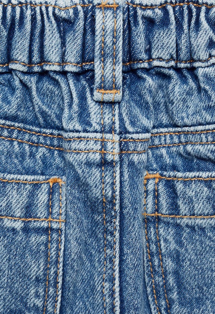 MANGO - Jeans culotte - open blue