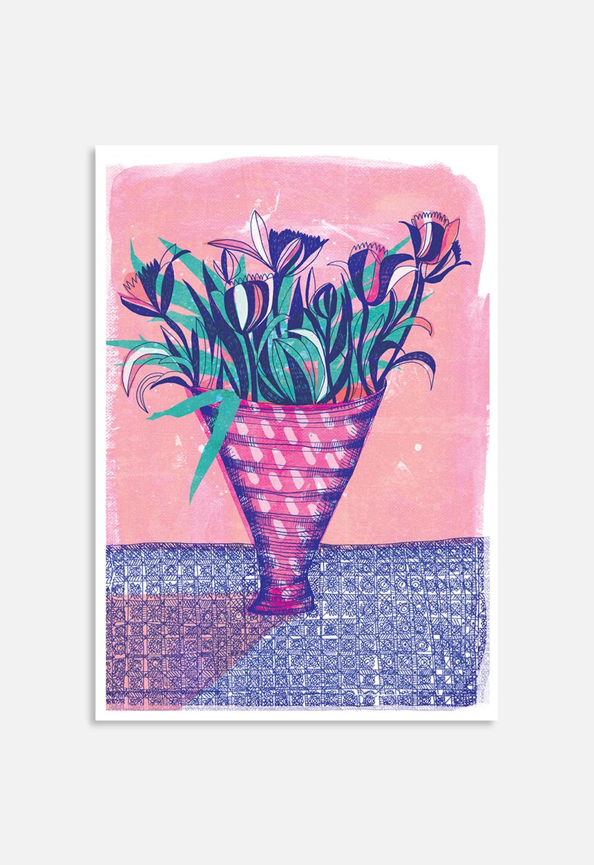 Sweet William - Tulip vase