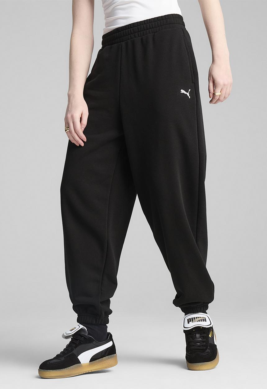PUMA - Wardrobe Ess Relaxed Sweatpants Tr Cl - Puma Black
