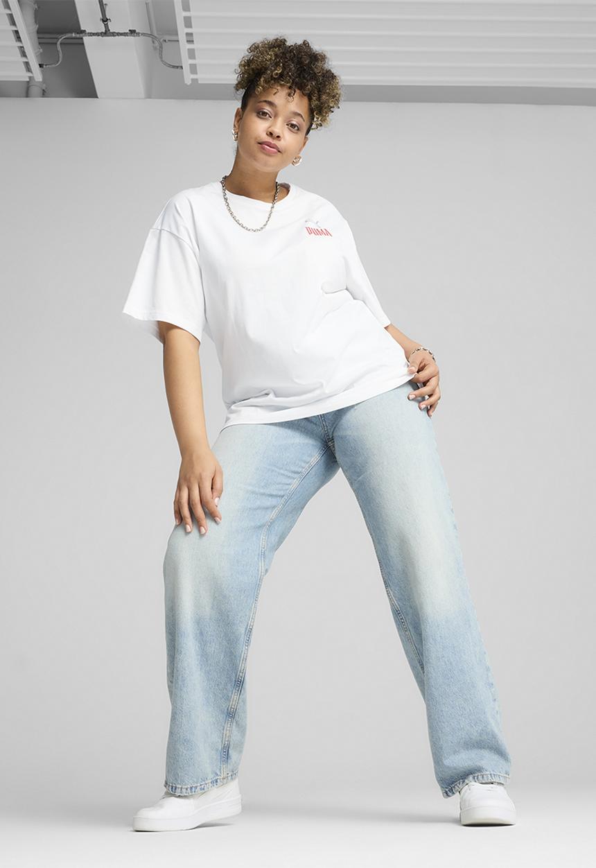 PUMA - Plus Road To Unity Relaxed Graphic Tee - Puma White