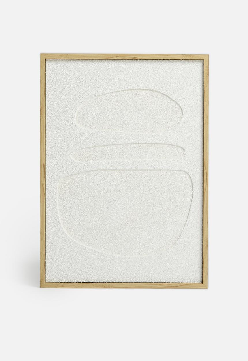 Sixth Floor - Lumi Wall Art - white