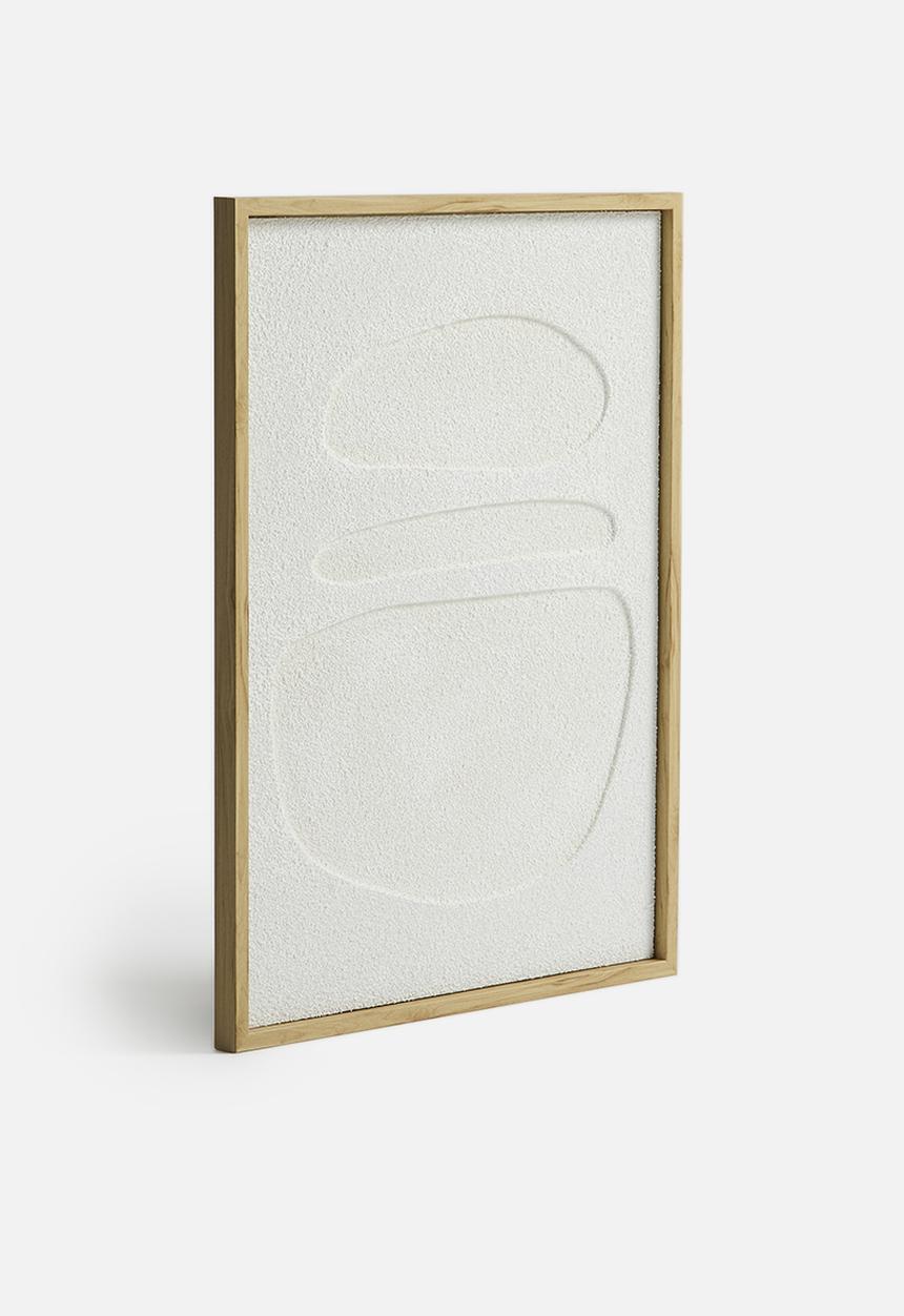 Sixth Floor - Lumi Wall Art - white