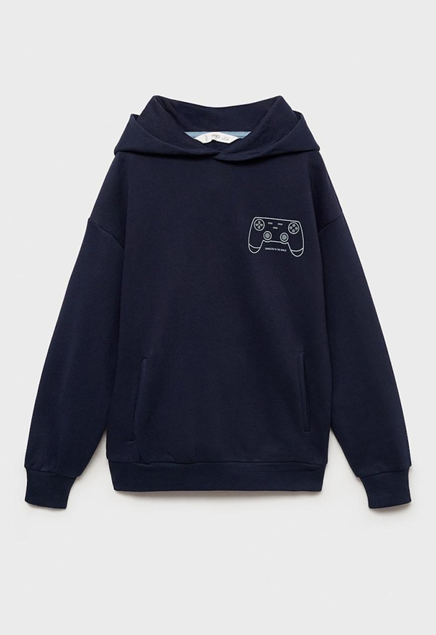 MANGO - Sweatshirt gamer - navy