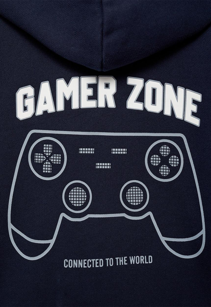 MANGO - Sweatshirt gamer - navy