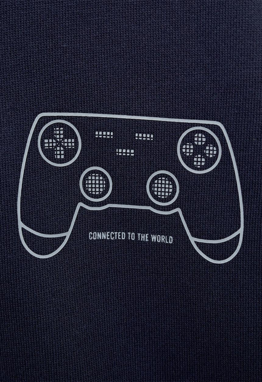 MANGO - Sweatshirt gamer - navy