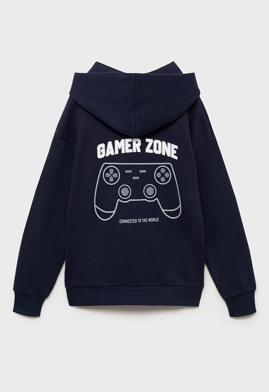 MANGO - Sweatshirt gamer - navy