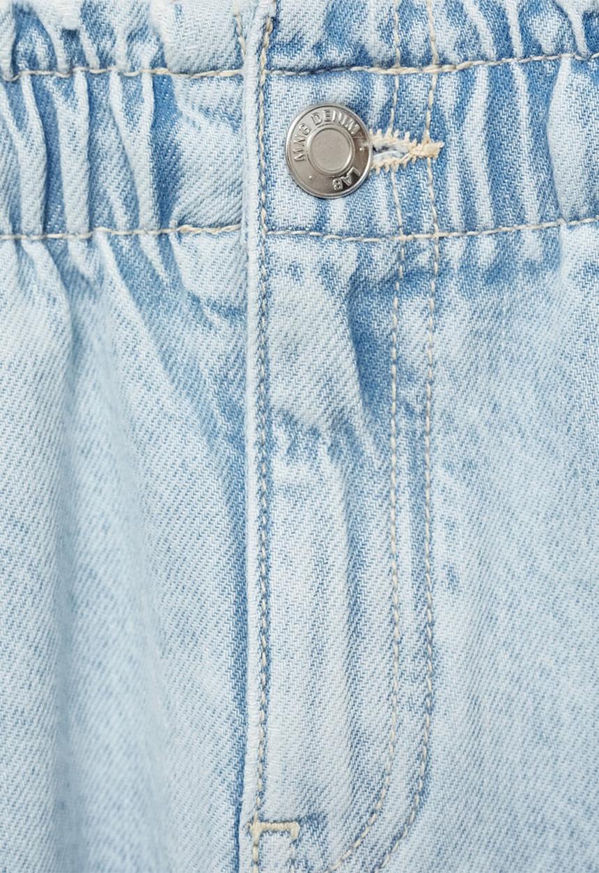 MANGO - Skirt cindy8 - open blue