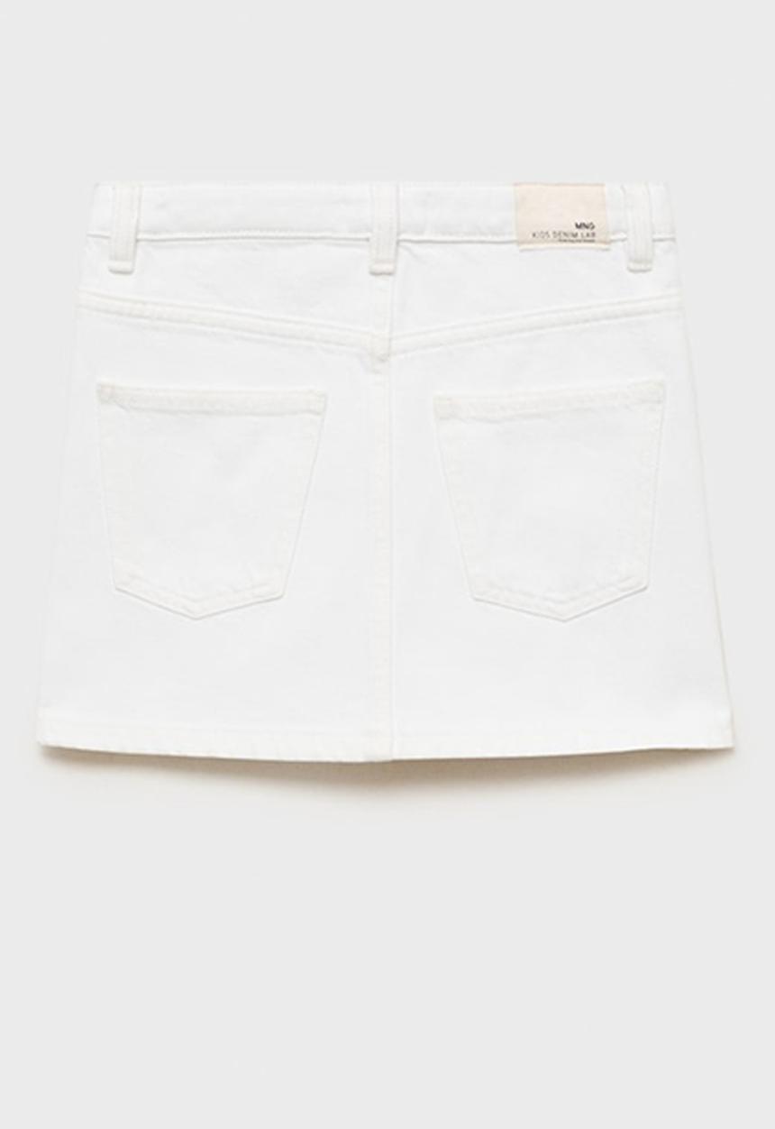 MANGO - Skirt bella - white
