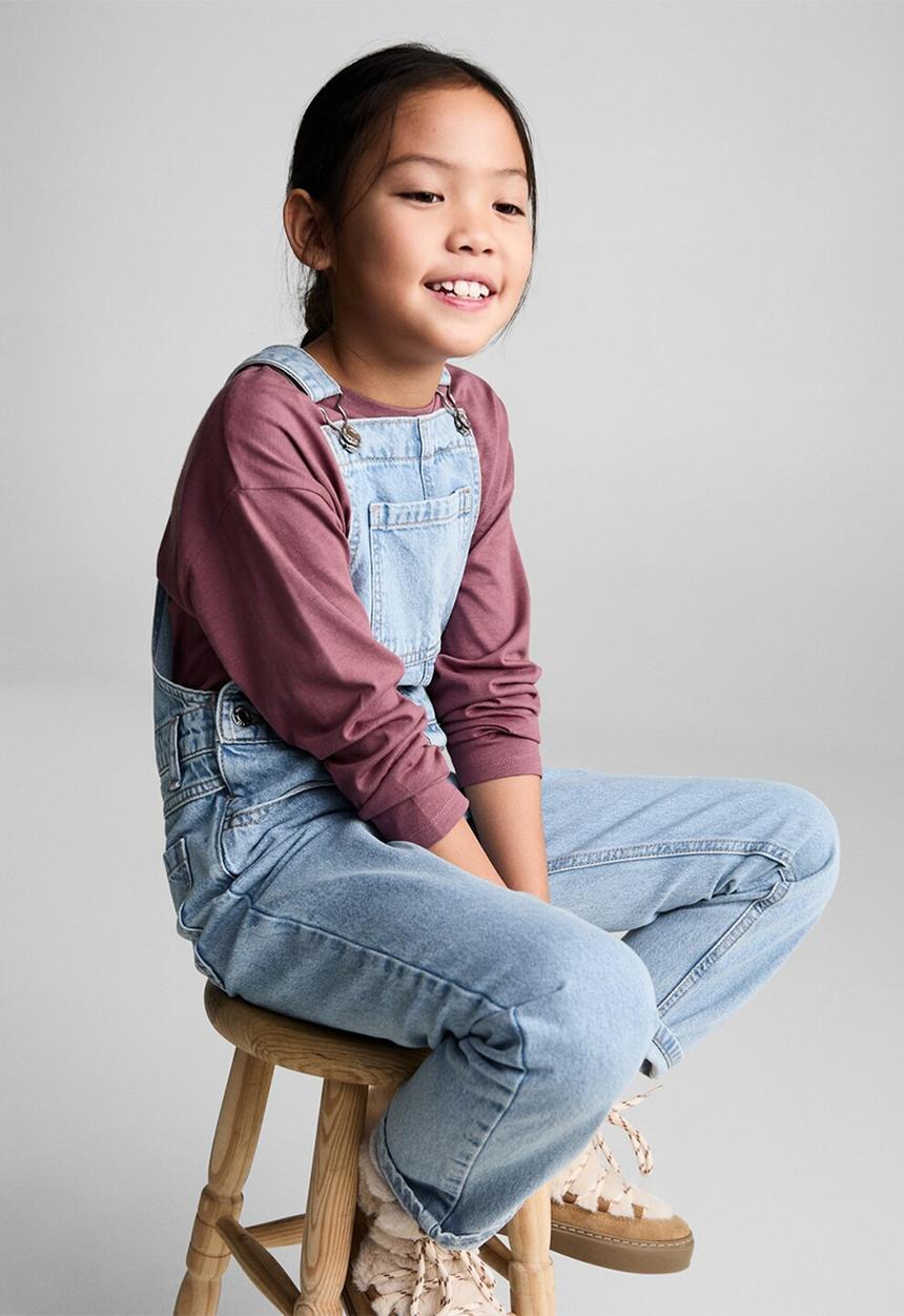 MANGO - Overall amara8 - open blue