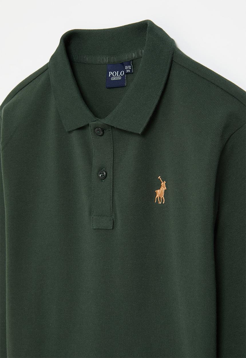 Boys robert ls golfer - forest green