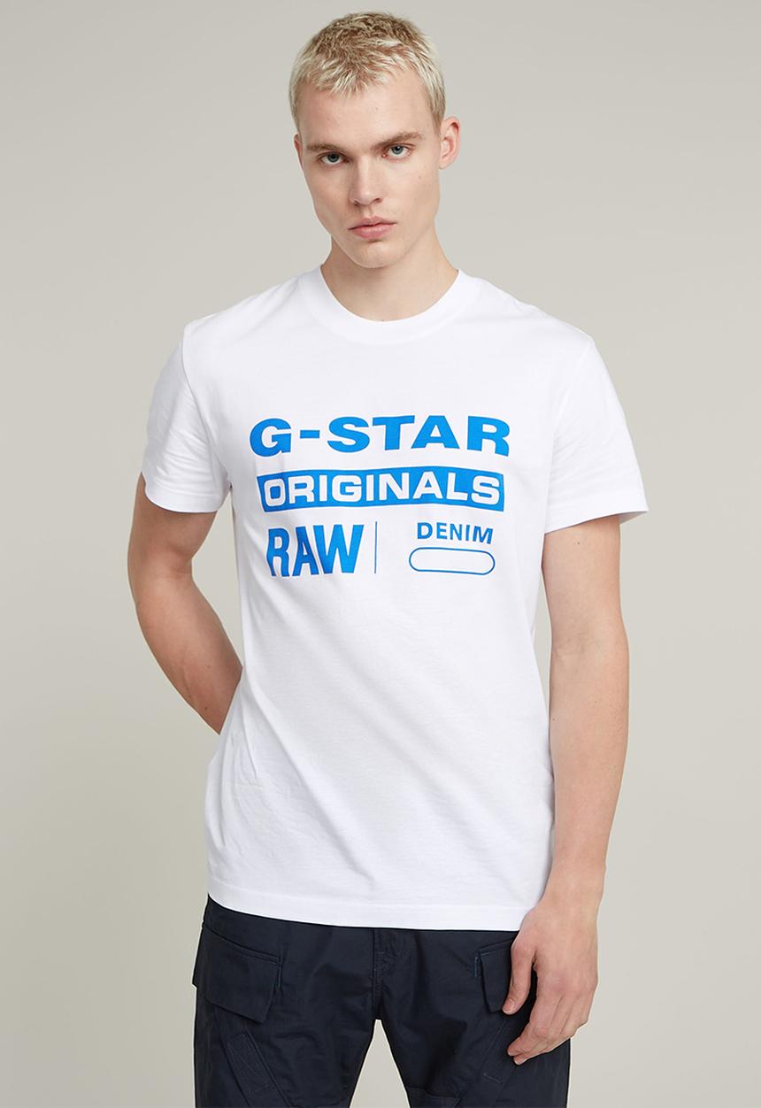 G-STAR - originals r t - white