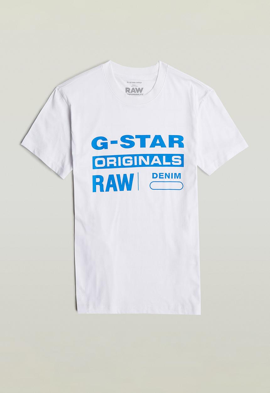 G-STAR - originals r t - white