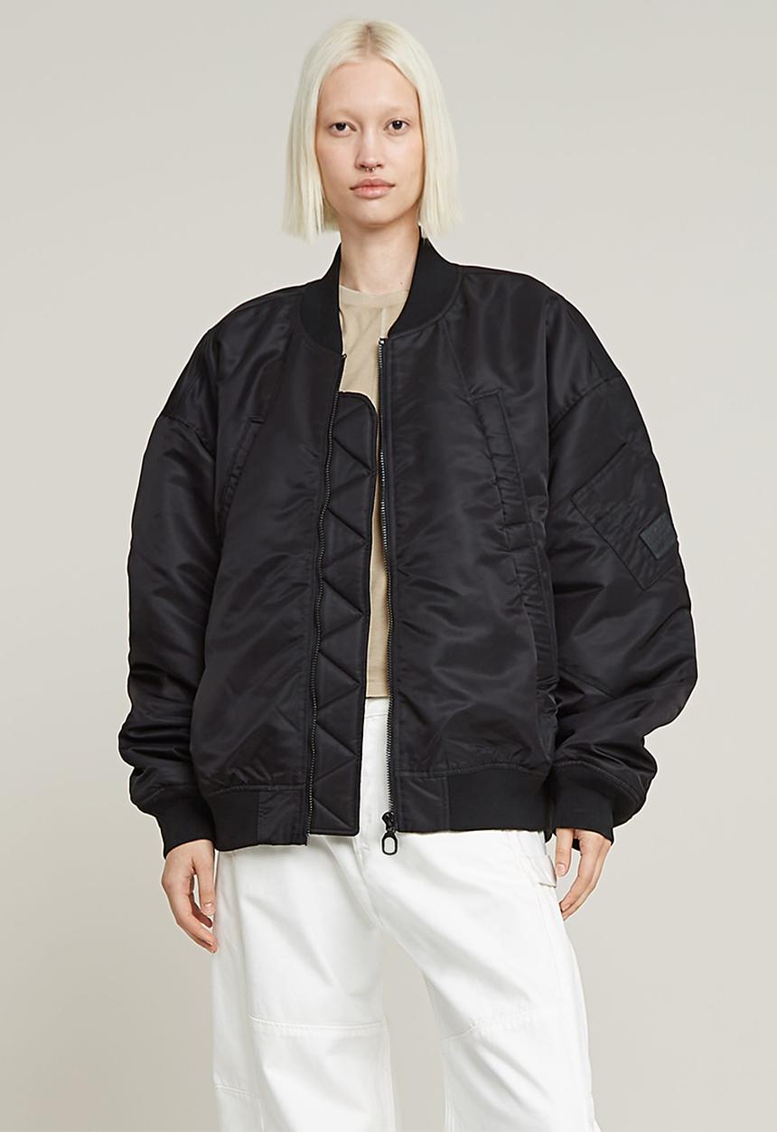 G-STAR - macro balloon bomber wmn - DK BLACK