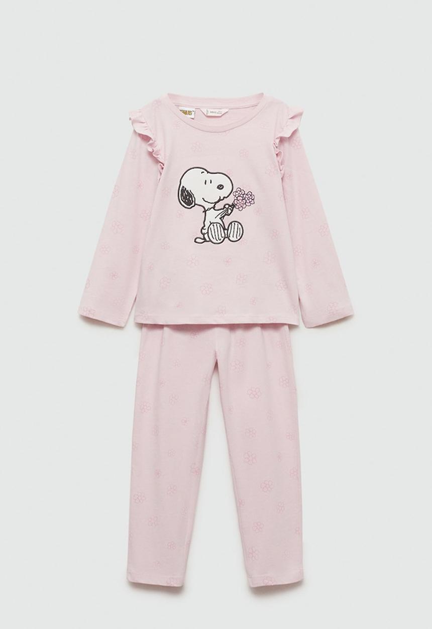 MANGO - Pyjama snoopyb - pink