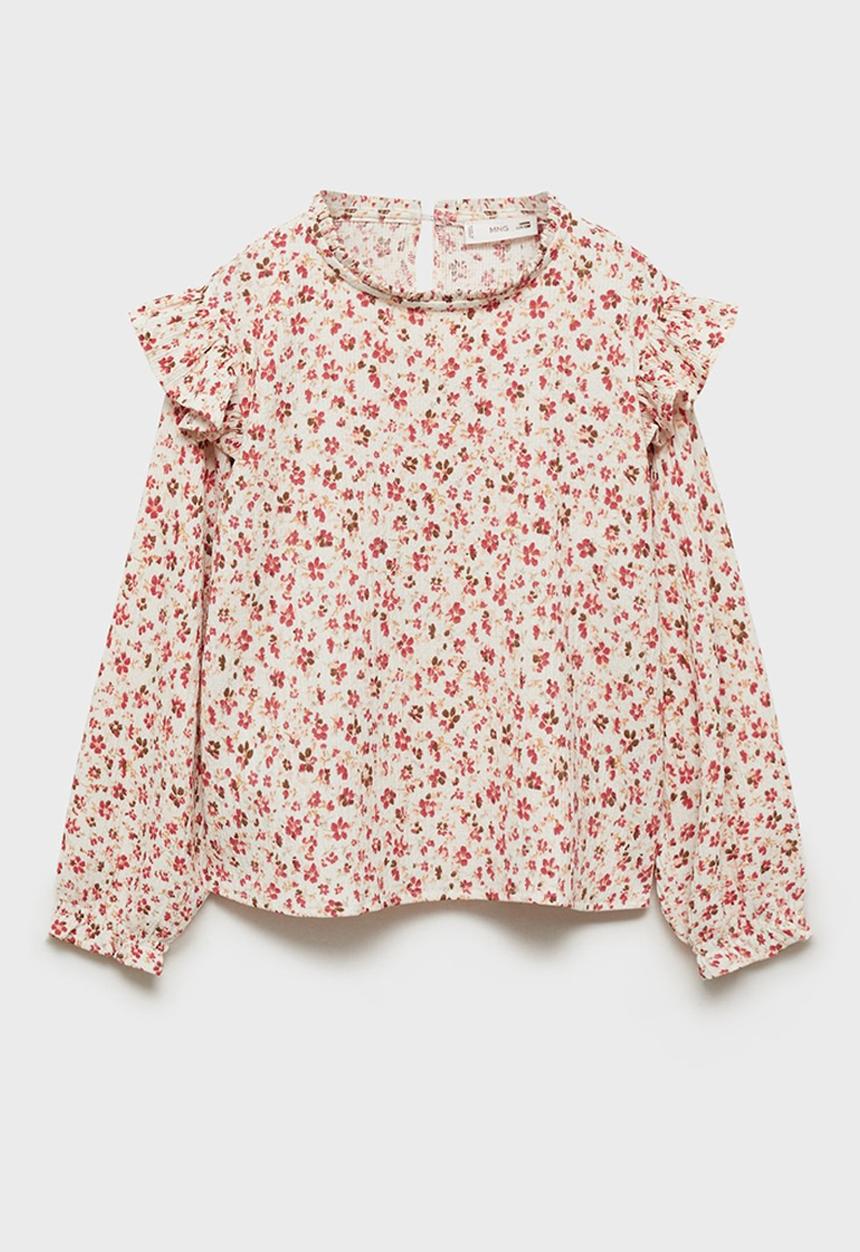 MANGO - T-shirt espe - natural
