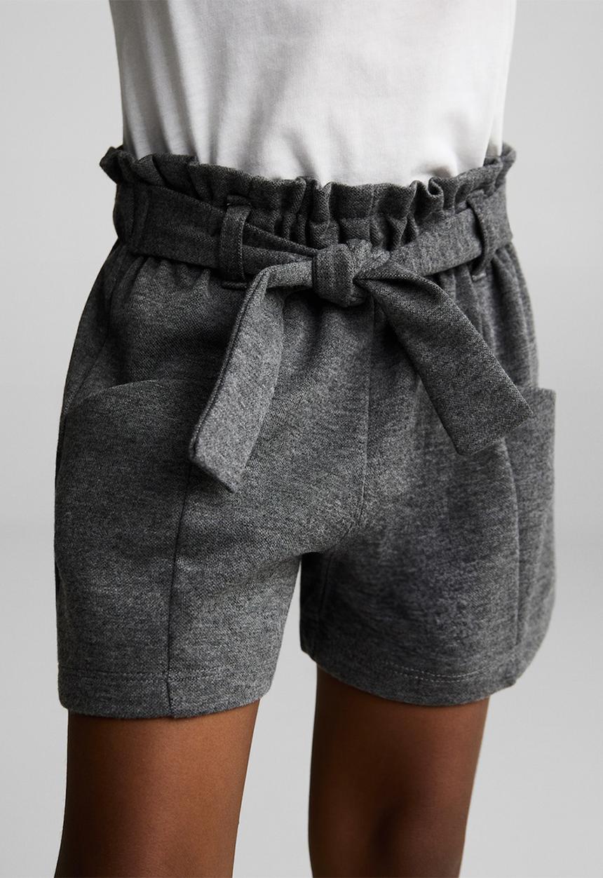 MANGO - Shorts diplo - charcoal
