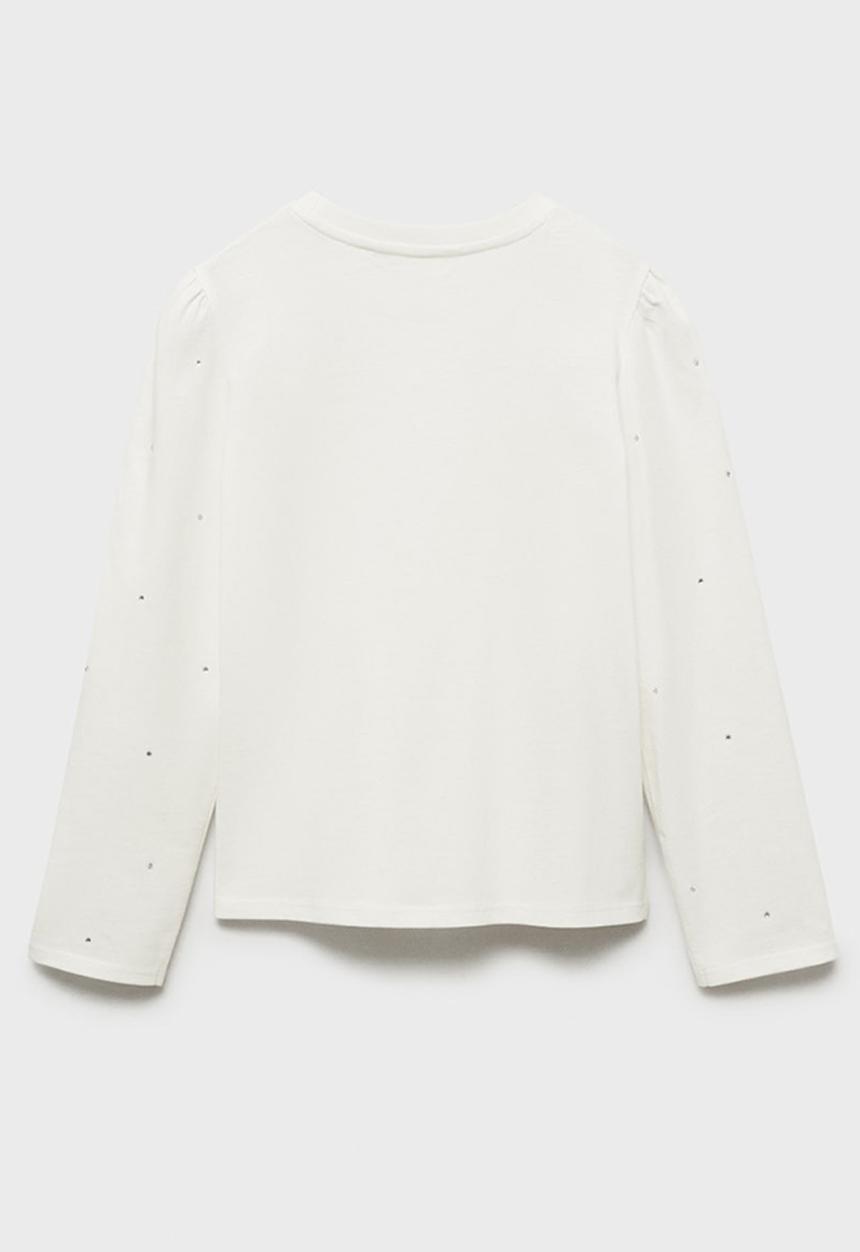 MANGO - T-shirt comite - natural
