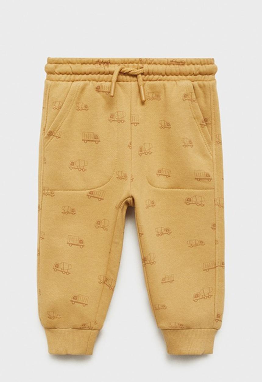 MANGO - Joggers aoptruck - dark yellow