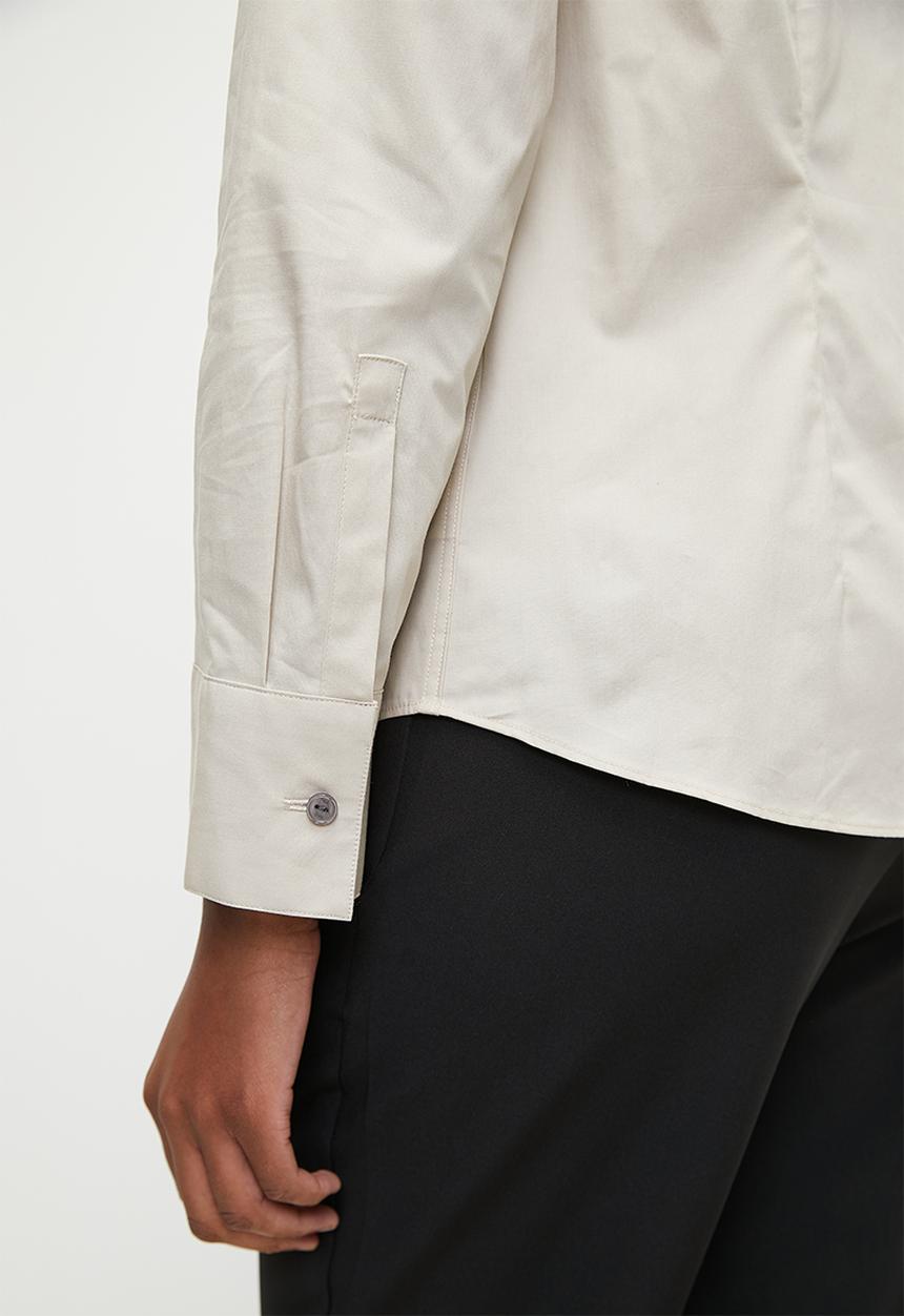 POLO - Wmn jamie long sleeve shirt - birch