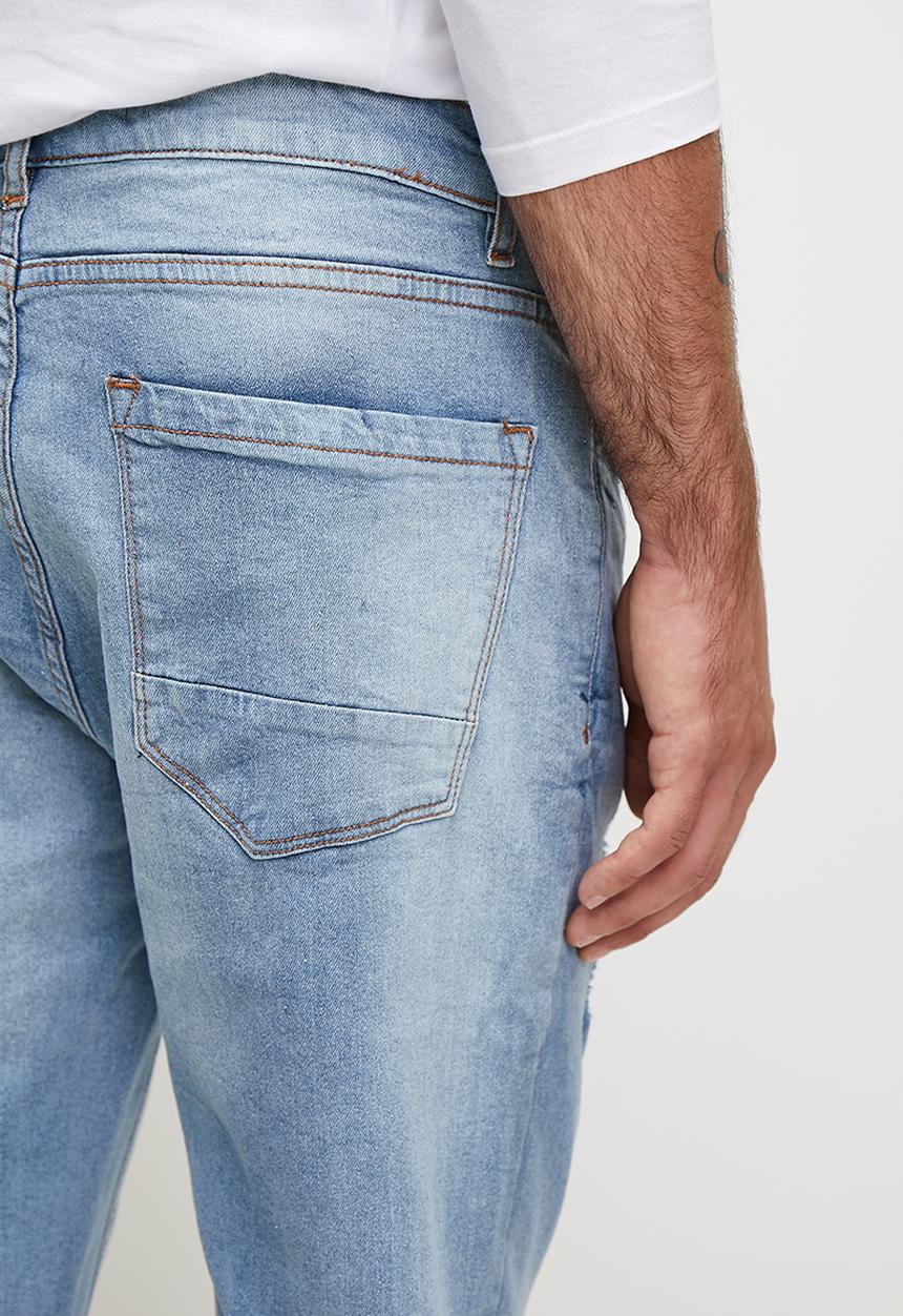 Brave Soul - Denim Jeans - Blue Wash