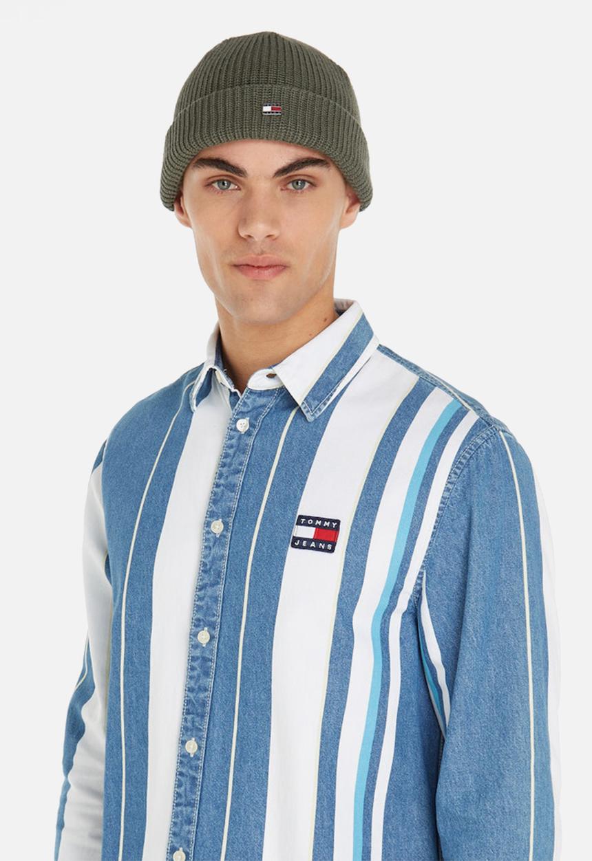 Tommy Hilfiger - Tjm Heritage Short Beanie - Deep Woods