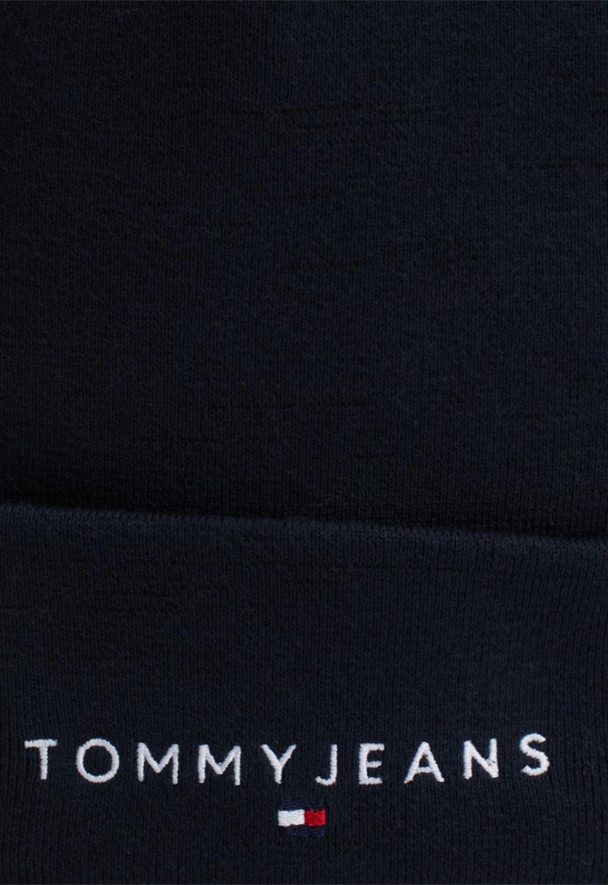 Tommy Hilfiger - Tjm Linear Logo Beanie - Dark Night Navy