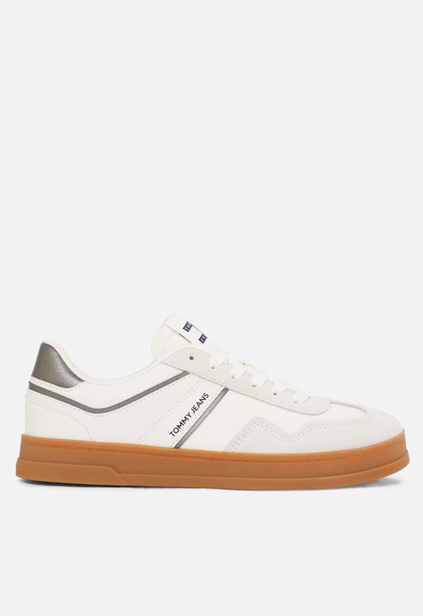 Tommy Hilfiger - The greenwich leather sneaker - warm stone