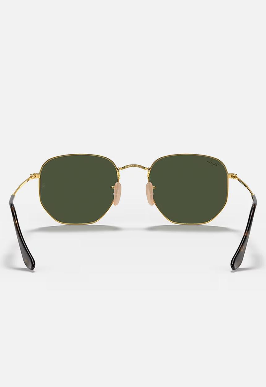 Ray-Ban - Hexagonal sunglasses 54mm - gold