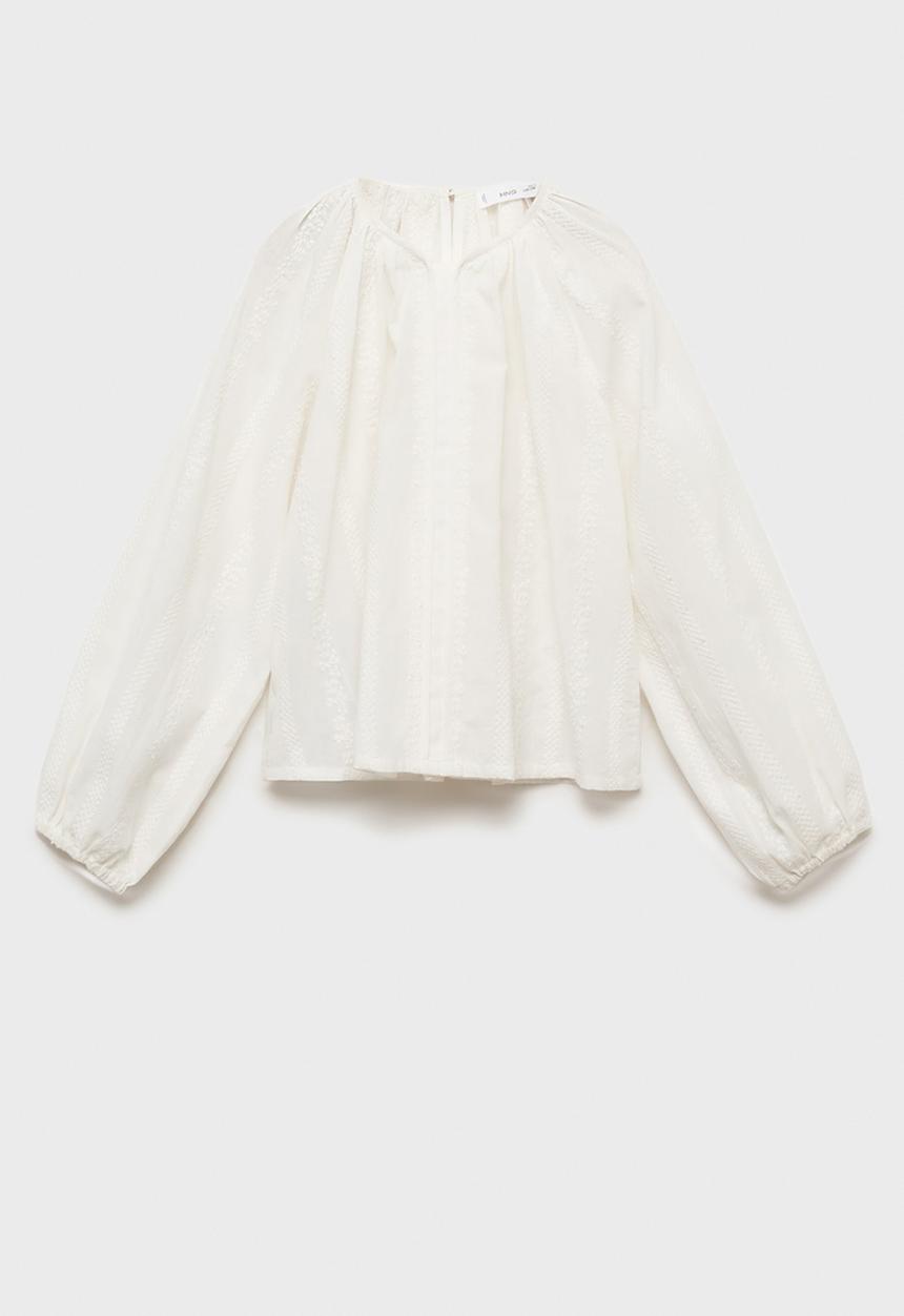 MANGO - Blouse inma - white