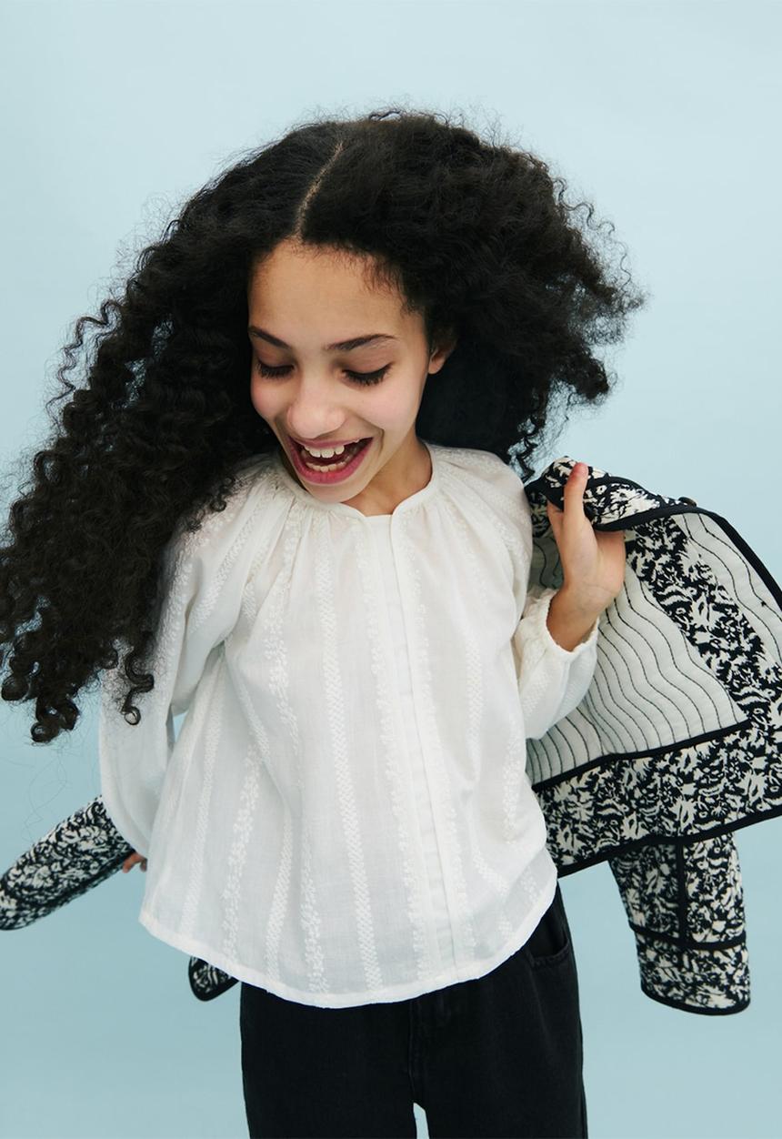 MANGO - Blouse inma - white