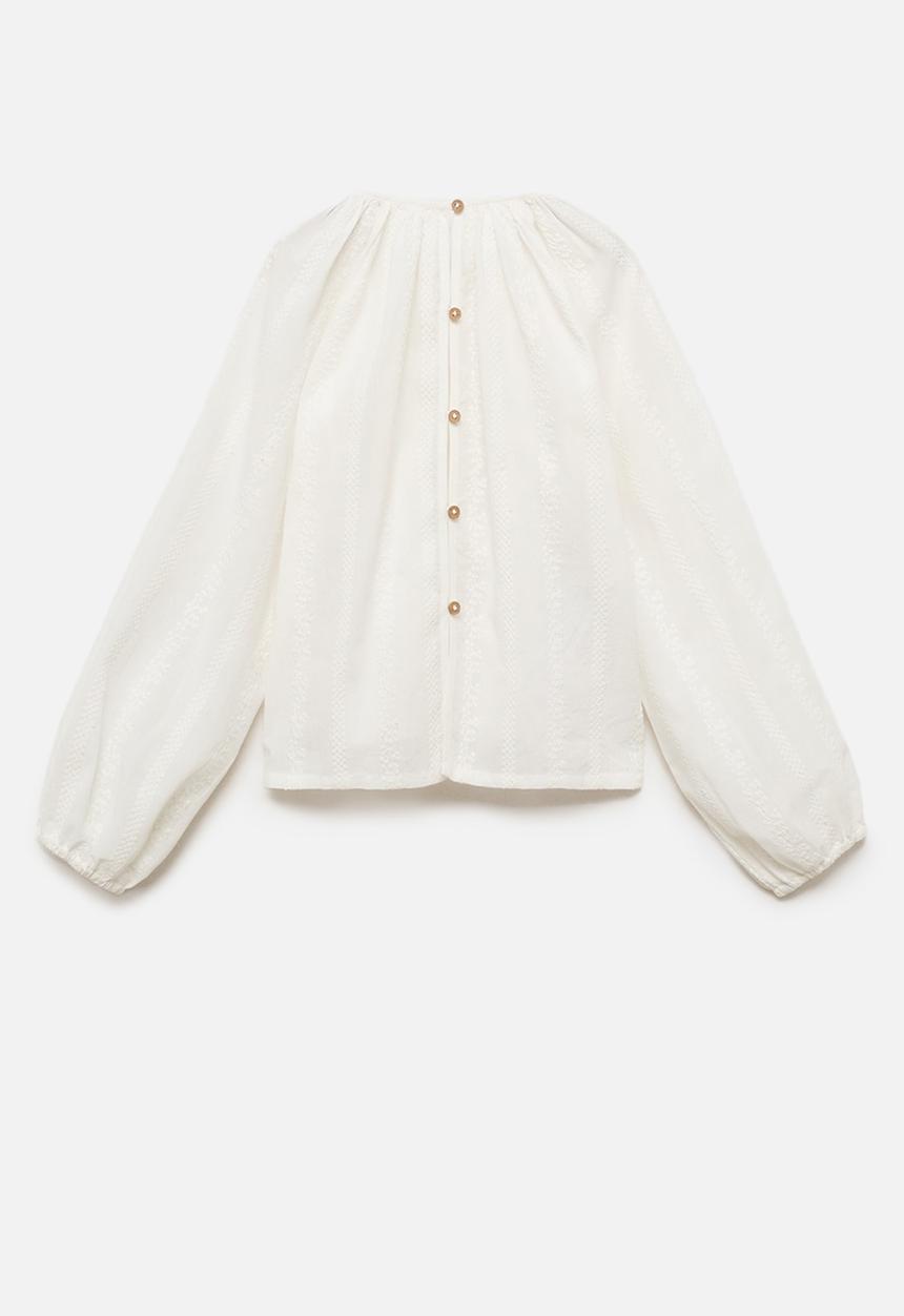 MANGO - Blouse inma - white