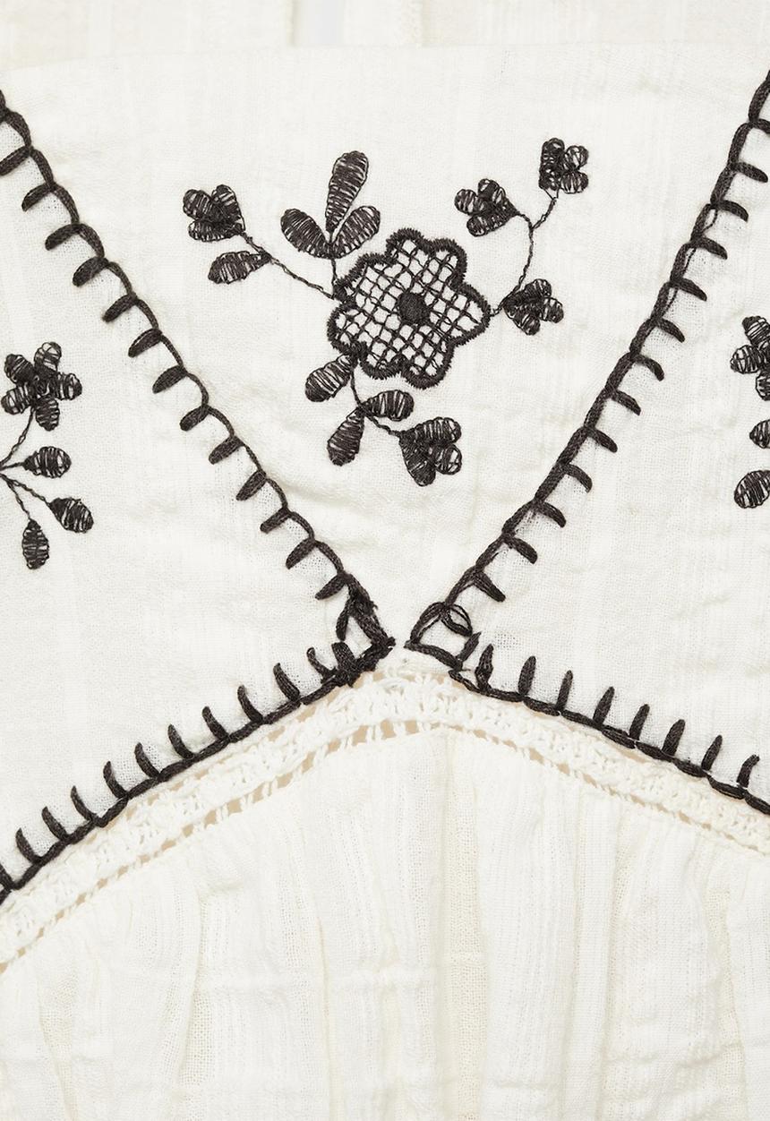 MANGO - Blouse camelia - white