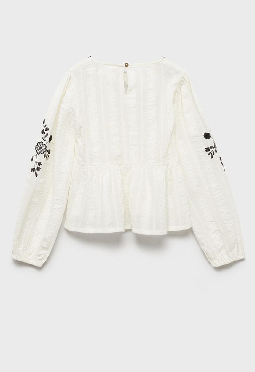 MANGO - Blouse camelia - white