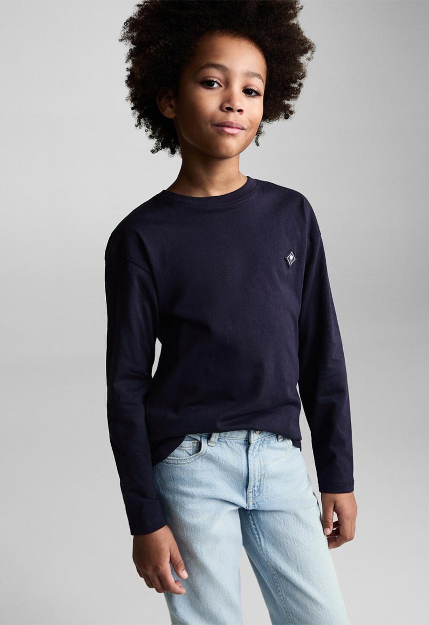 MANGO - Jeans regular - open blue