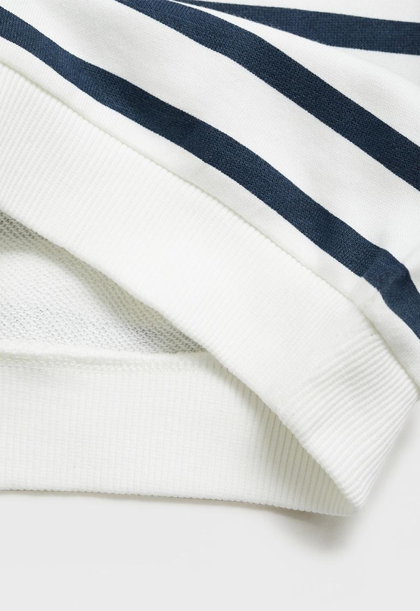 MANGO - Sweatshirt giorno - navy & white
