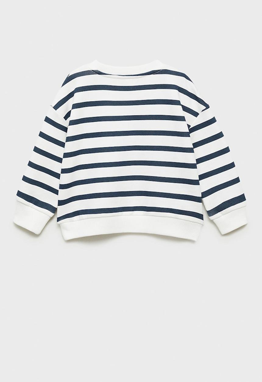 MANGO - Sweatshirt giorno - navy & white