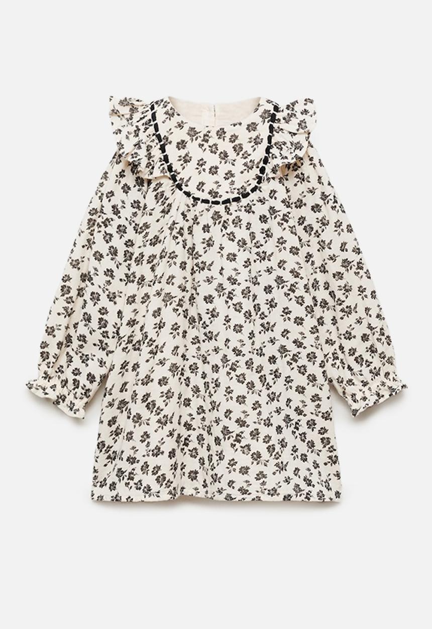 MANGO - Dress nuba - light beige
