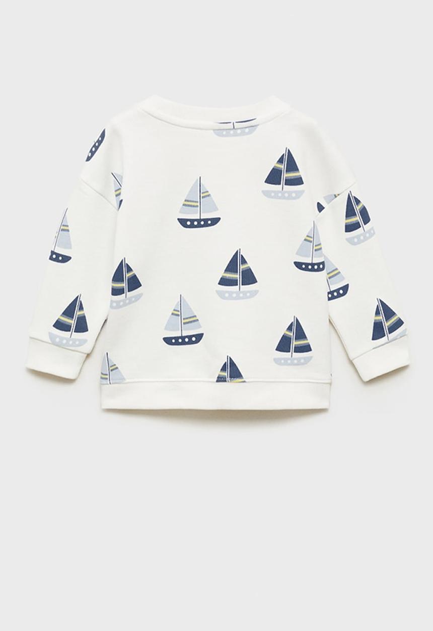 MANGO - Sweatshirt sailaop - natural white