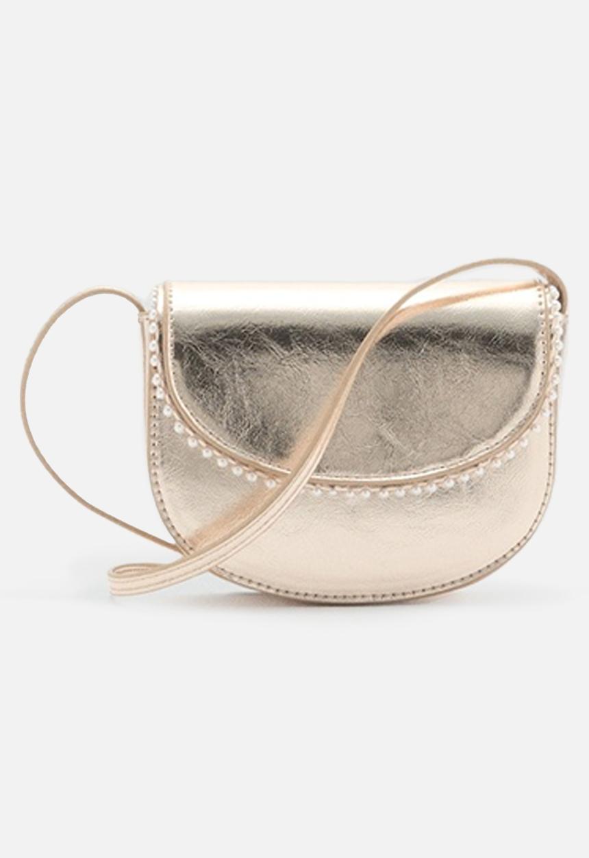 MANGO - Mini bag aila - gold